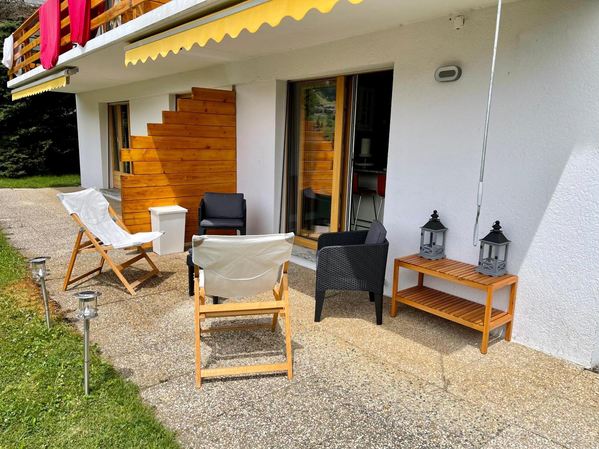 Appartement 2-pieces à Verbier Exterior foto